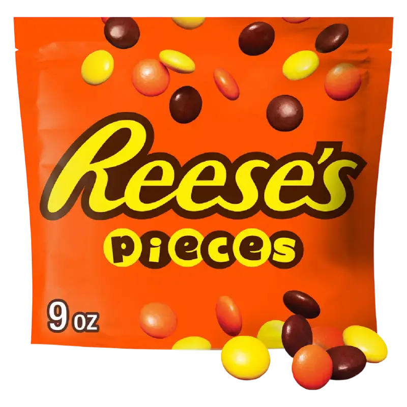 REESE'S PIECES Peanut Butter Candy, 9 oz