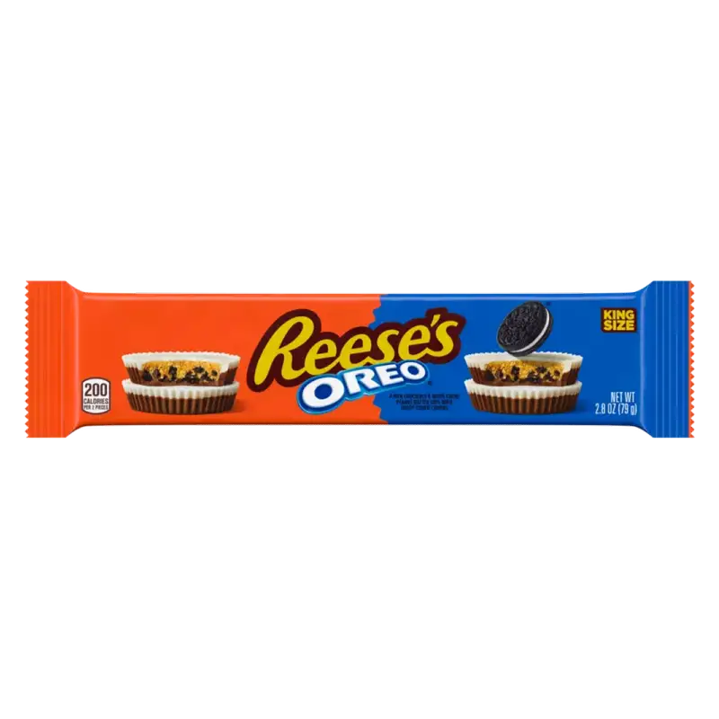 REESE'S OREO® Milk Chocolate King Size Peanut Butter Cups, 2.8 oz