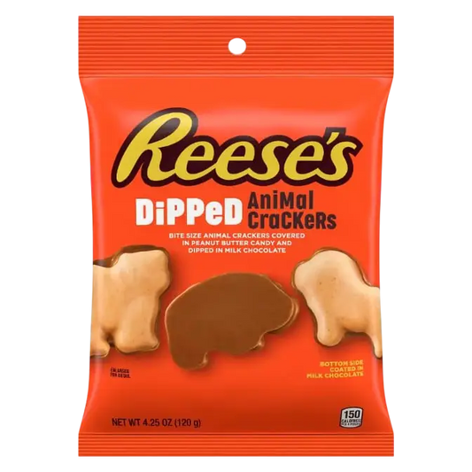 REESE'S Dipped Animal Crackers, 4.25oz