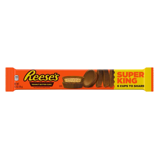 REESE'S Milk Chocolate Peanut Butter Cups Super King Size 4.2oz